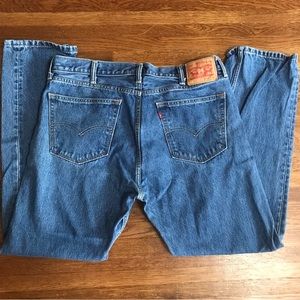 Levi’s 505 jeans 38 x 32 classic medium wash